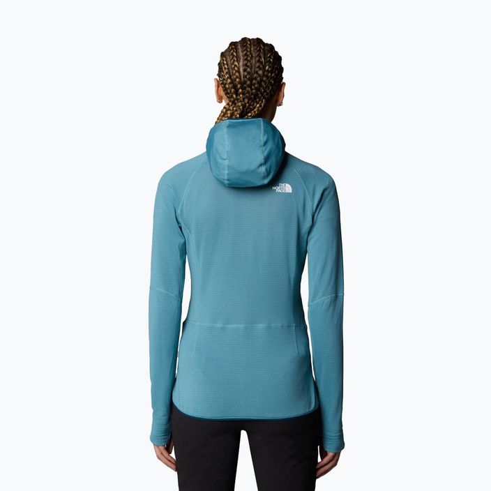 Női The North Face Bolt Polartec kapucnis pulóver algae kék/közepes petrol 3