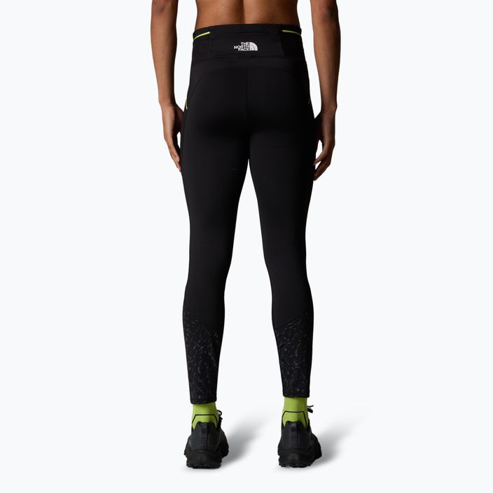 Női futó leggings The North Face Movmynt 7/8 tnf black/tnf black trail fényvisszaverő nyomtatás 3