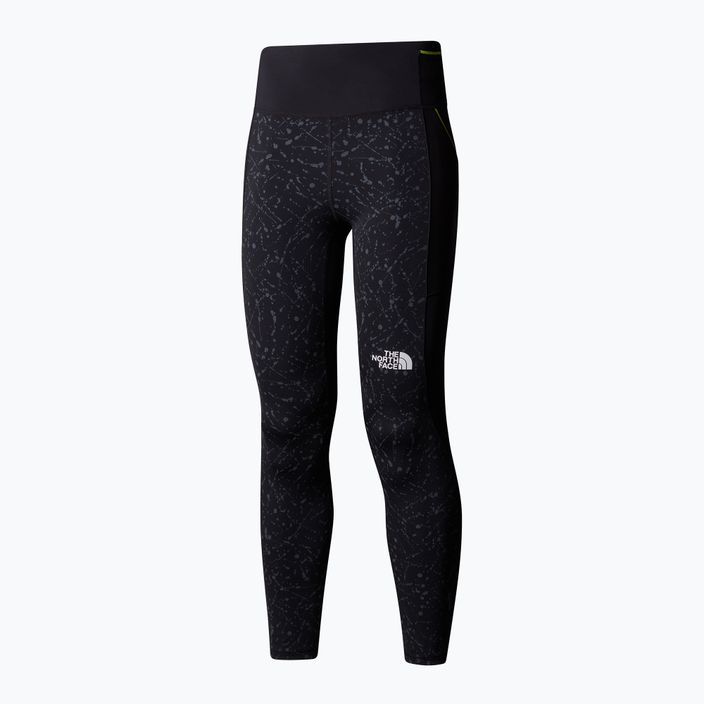 Női futó leggings The North Face Movmynt 7/8 tnf black/tnf black trail fényvisszaverő nyomtatás 4