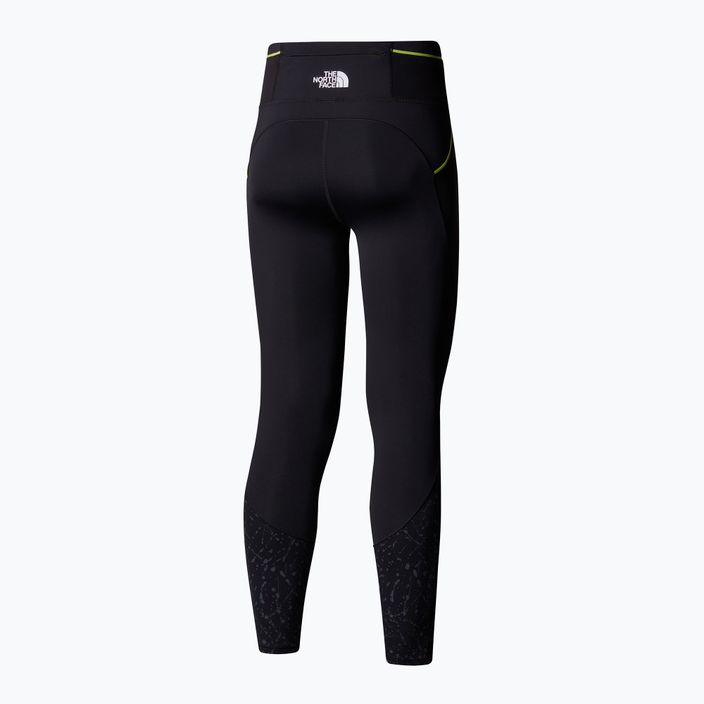 Női futó leggings The North Face Movmynt 7/8 tnf black/tnf black trail fényvisszaverő nyomtatás 5