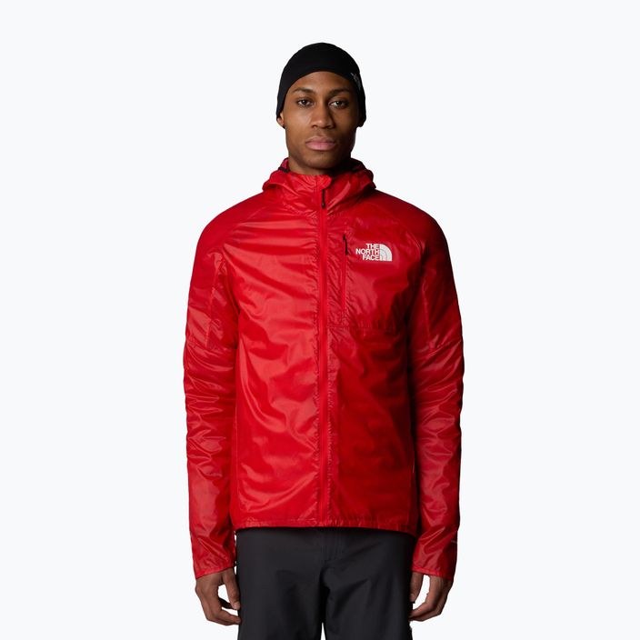 Férfi széldzseki The North Face Windstream Shell magas kockázatú piros