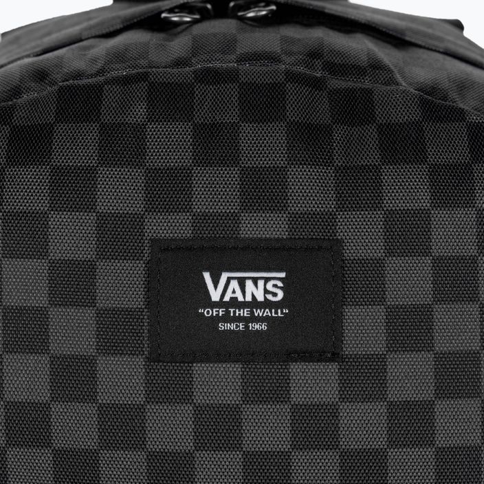 Vans Old Skool Grom Check 18 l fekete/szürke gyerek városi hátizsák 4