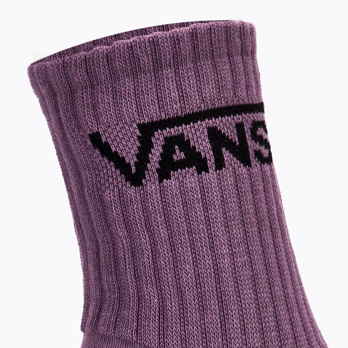 Vans Classic Heathered Canoodle női zokni 3 pár szőlő lekvár 5