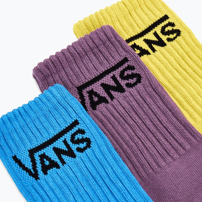 Vans Classic Heathered Canoodle női zokni 3 pár szőlő lekvár 6