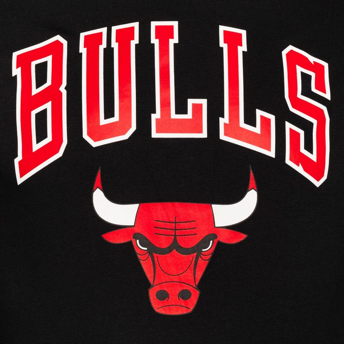 Férfi New Era NBA Regular Hoody Chicago Bulls pulóver fekete 3