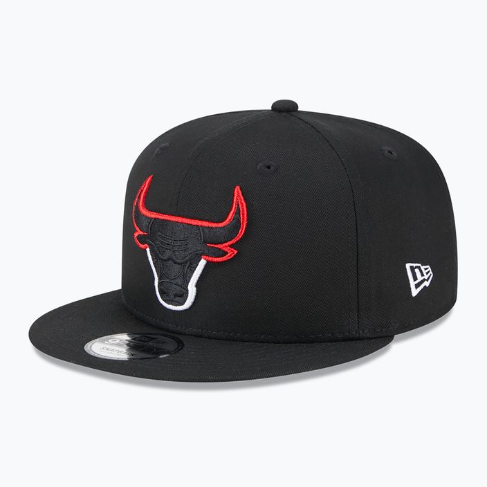 Sapka New Era Split Logo 9Fifty Chicago Bulls black 2