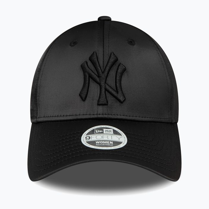 Női New Era Satin 9Forty New York Yankees baseball sapka fekete 2