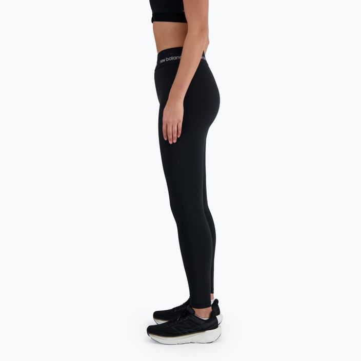 Női leggings New Balance Sleek High Rise 25 hüvelyk fekete 3