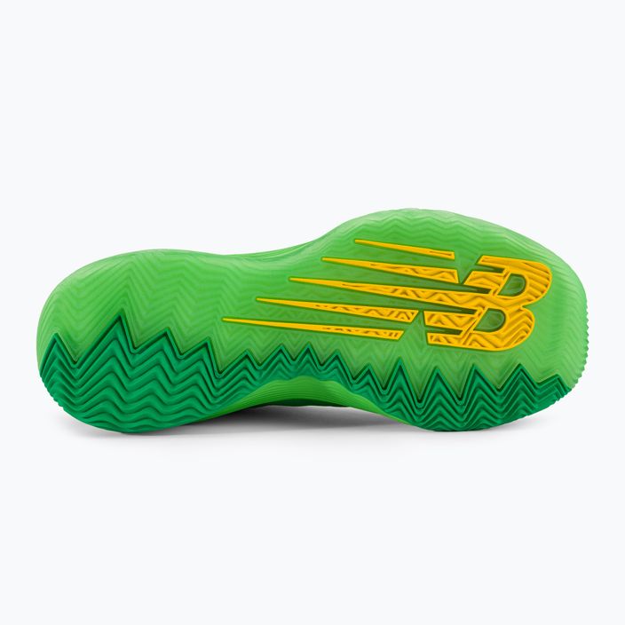 New Balance Hesi Alacsony kosárlabda cipő sárga zöld 5