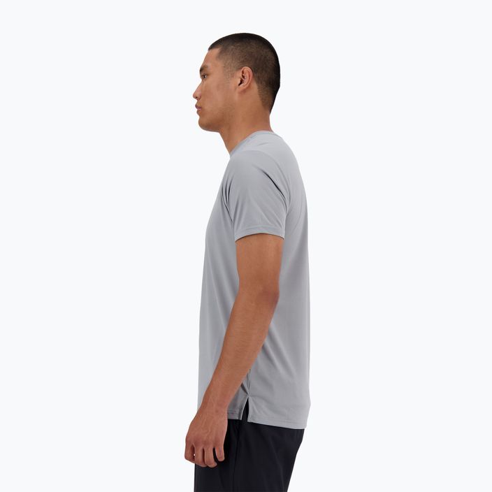 Férfi New Balance Run szürke póló 2