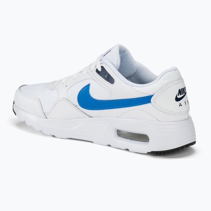 Férfi Nike Air Max Sc fehér / mennydörgéskék / fehér / világos fotó kék cipő 3