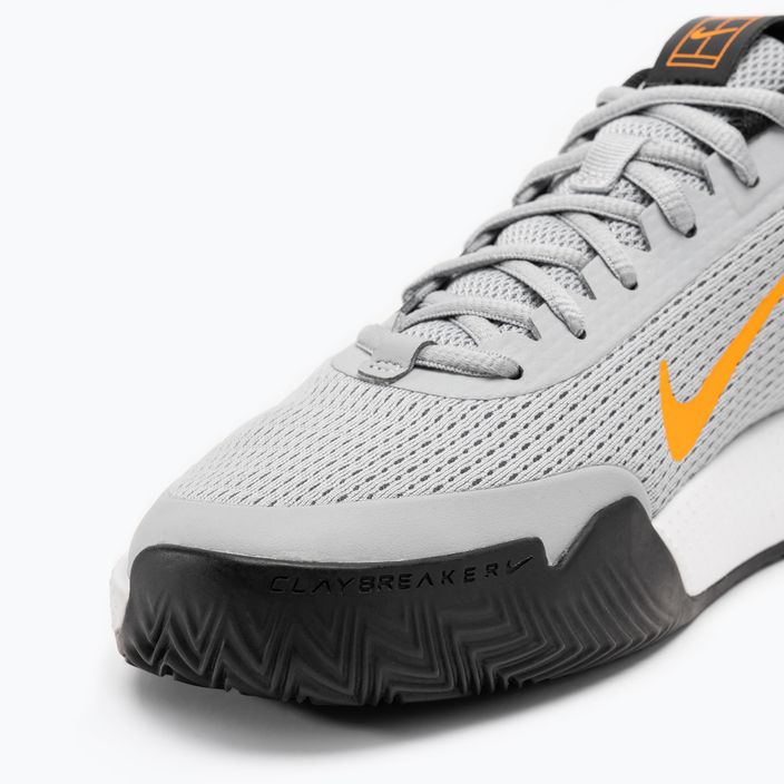 Férfi teniszcipő Nike Court Vapor Lite 2 Clay wolf grey/laser brange/fekete 7