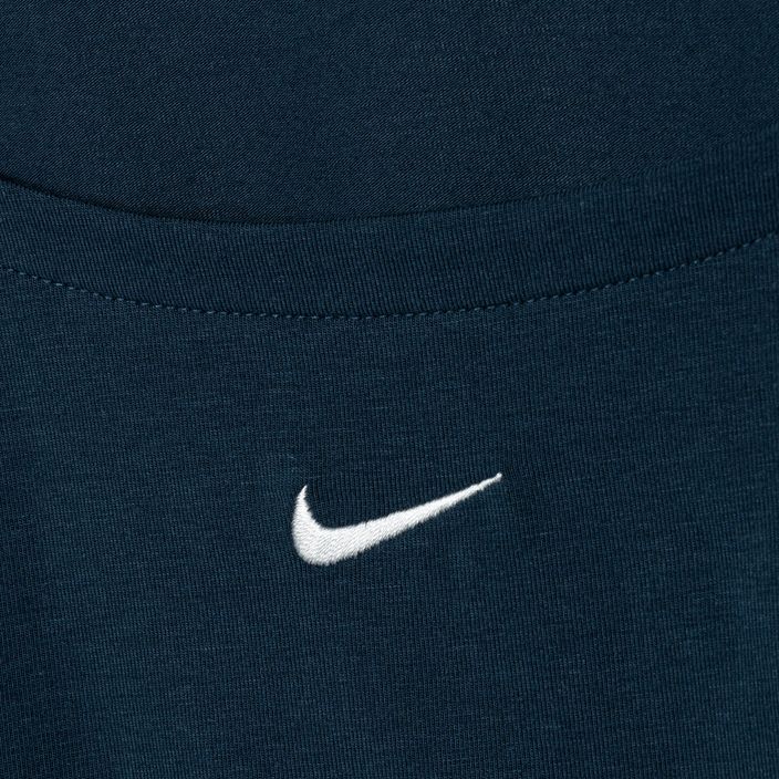 Női Nike Sportswear Chill Knit póló armory navy/sail 3