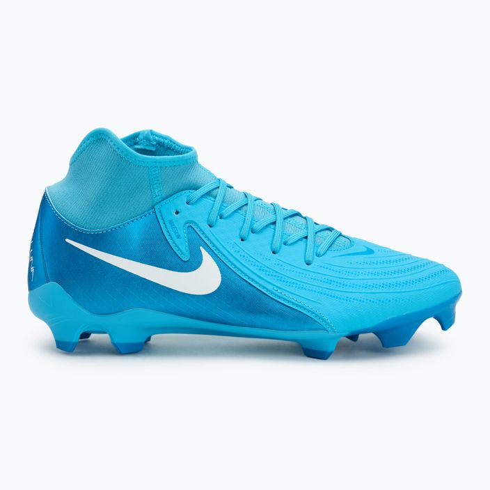 Nike Phantom Luna II Academy FG/MG kék düh/fehér futballcipő 2