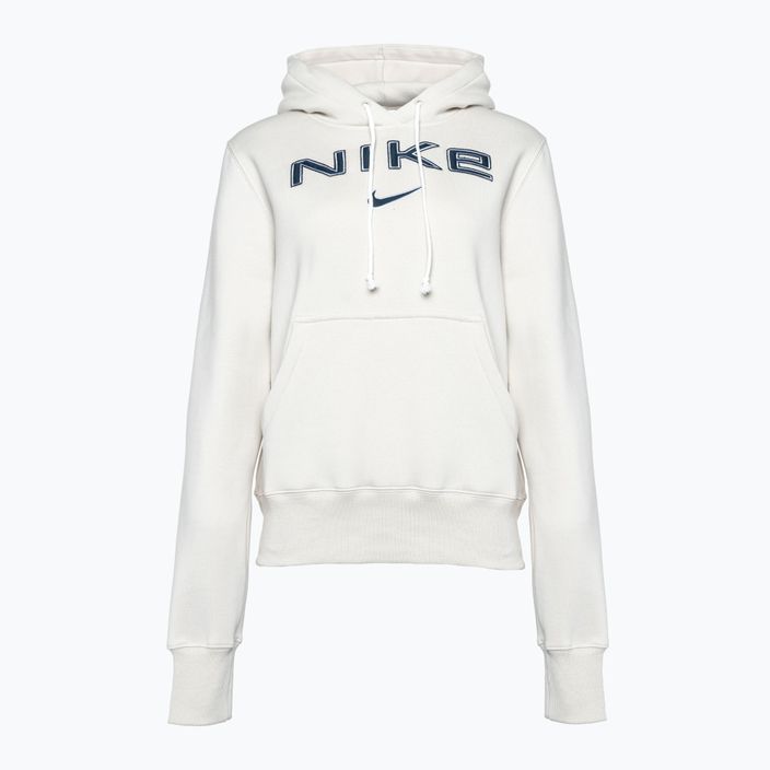 Női Nike Sportswear Phoenix Fleece melegítőfelső HM9751 light orewood brn/white/armory navy