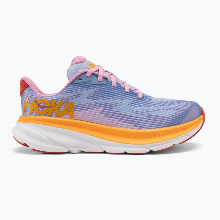 HOKA Clifton 9 gyermek futócipő bazsarózsa/mirage 2