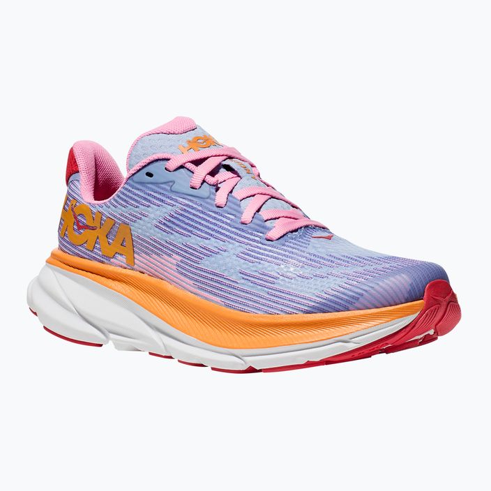 HOKA Clifton 9 gyermek futócipő bazsarózsa/mirage 8