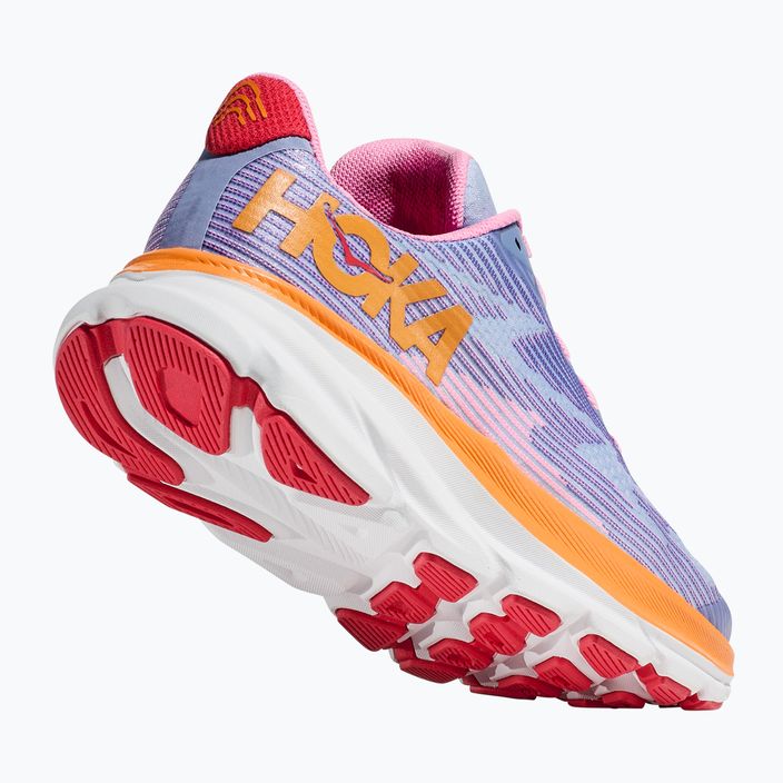 HOKA Clifton 9 gyermek futócipő bazsarózsa/mirage 13