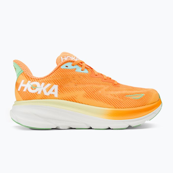 Férfi futócipő HOKA Clifton 9 Wide solar flare/sherbet 2