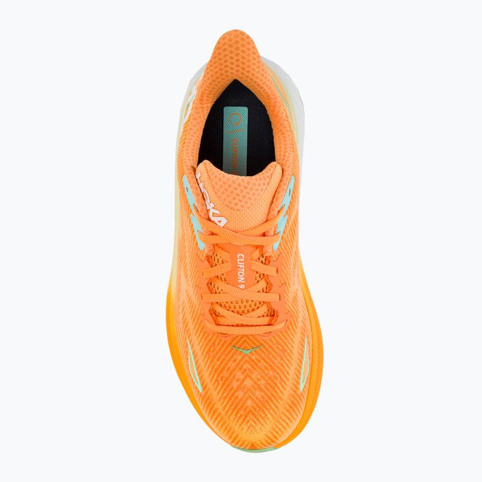 Férfi futócipő HOKA Clifton 9 Wide solar flare/sherbet 5