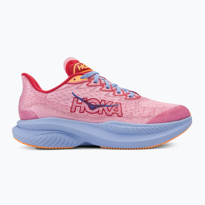 HOKA Mach 6 gyermek futócipő peony/cerise 2