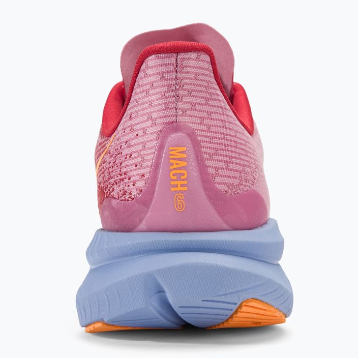 HOKA Mach 6 gyermek futócipő peony/cerise 6