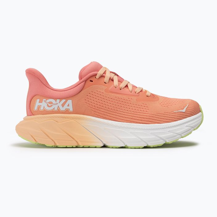 Női futócipő HOKA Arahi 7 papaya/korall színben 2
