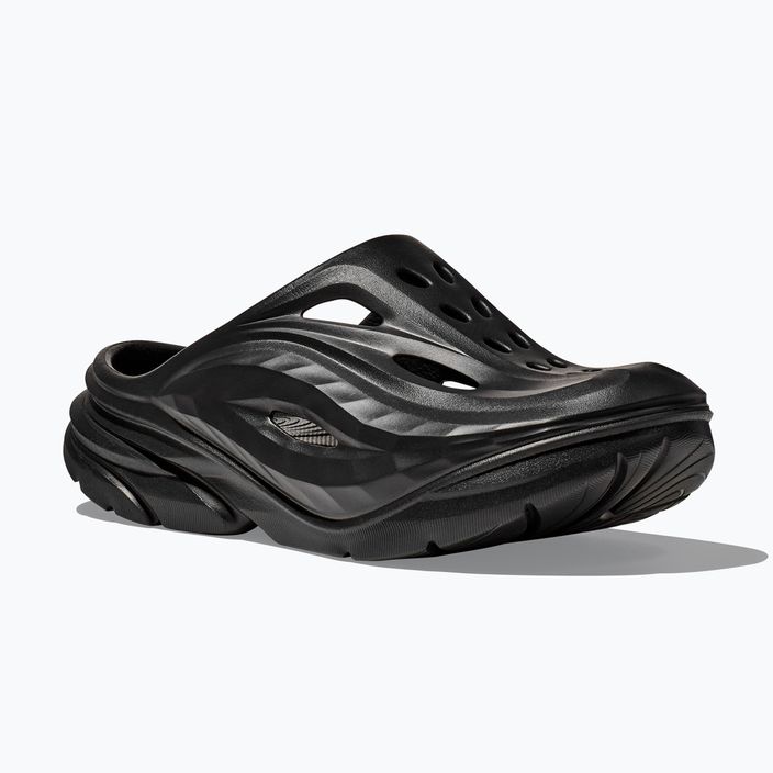 HOKA Ora Recovery Mule flip-flopok fekete/fekete 8