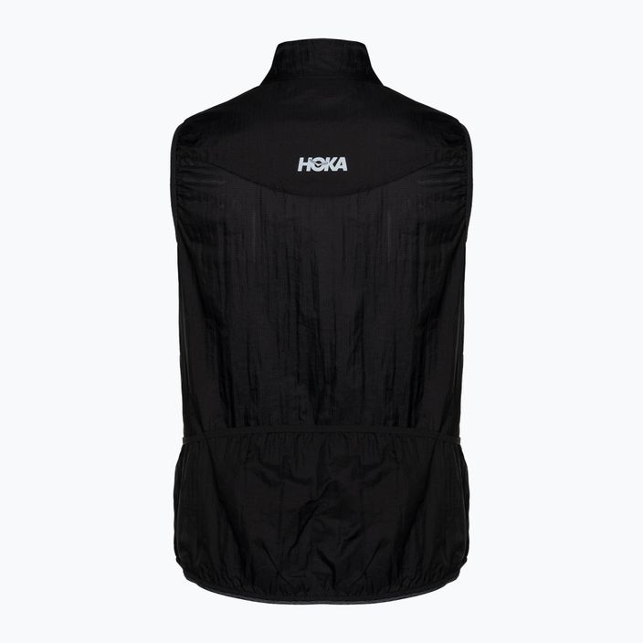 Női futó mellény HOKA Skyflow Vest fekete 2