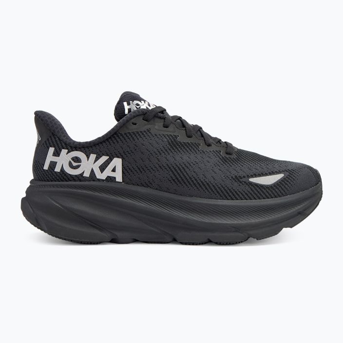 Férfi futócipő HOKA Clifton 9 GTX fekete/fekete 2