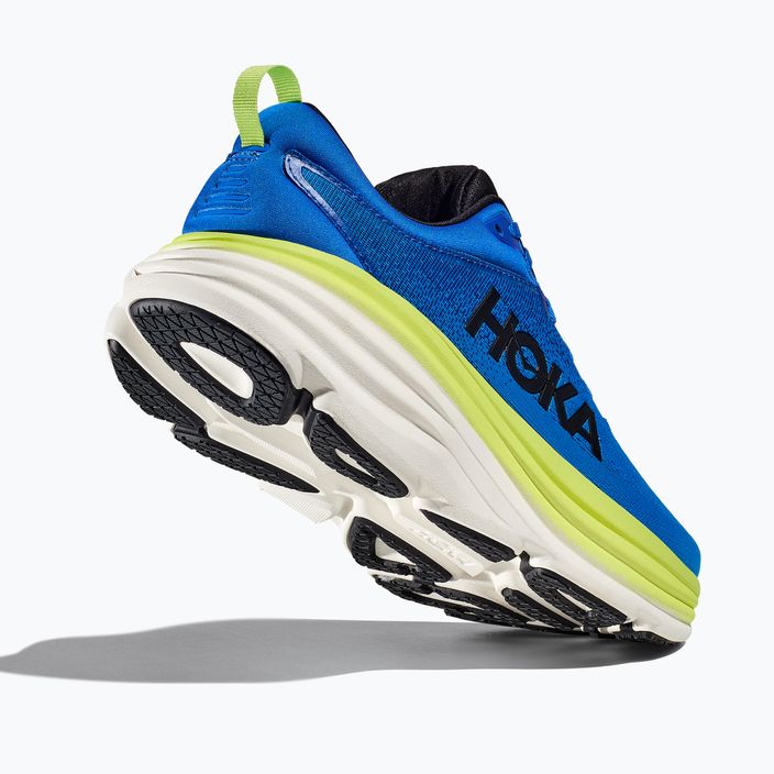 HOKA Bondi 8 electric cobalt/lettuce férfi futócipő 6