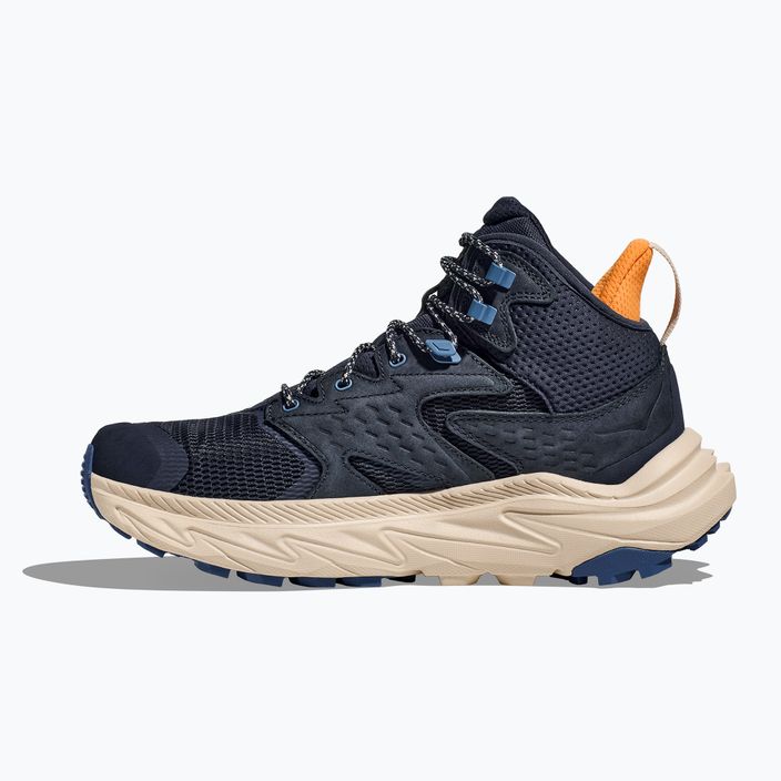 HOKA férfi túrabakancs Anacapa 2 Mid GTX varsity navy/zöld tej 3