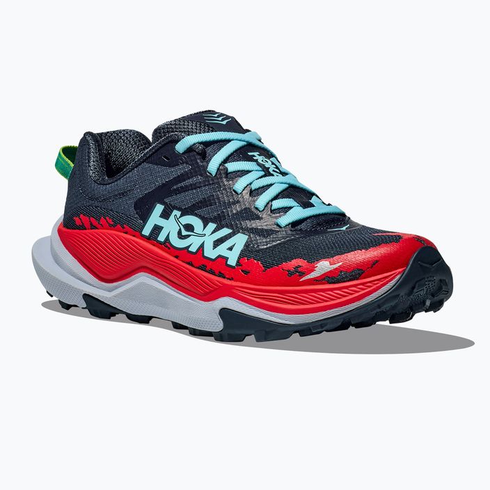 Férfi futócipő Hoka Torrent 4 stormy skies/cerise