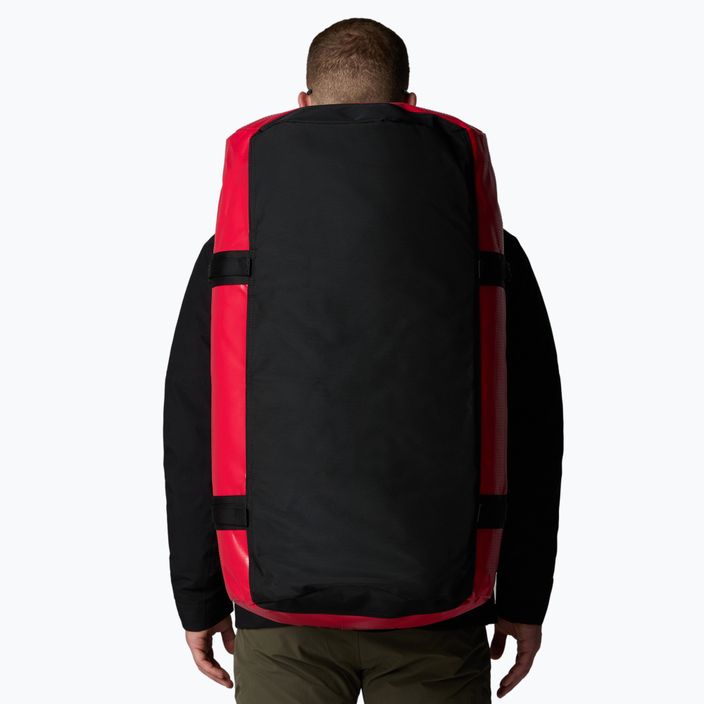 The North Face Base Camp Duffel L 95 l vörös/fekete/npf utazótáska 5