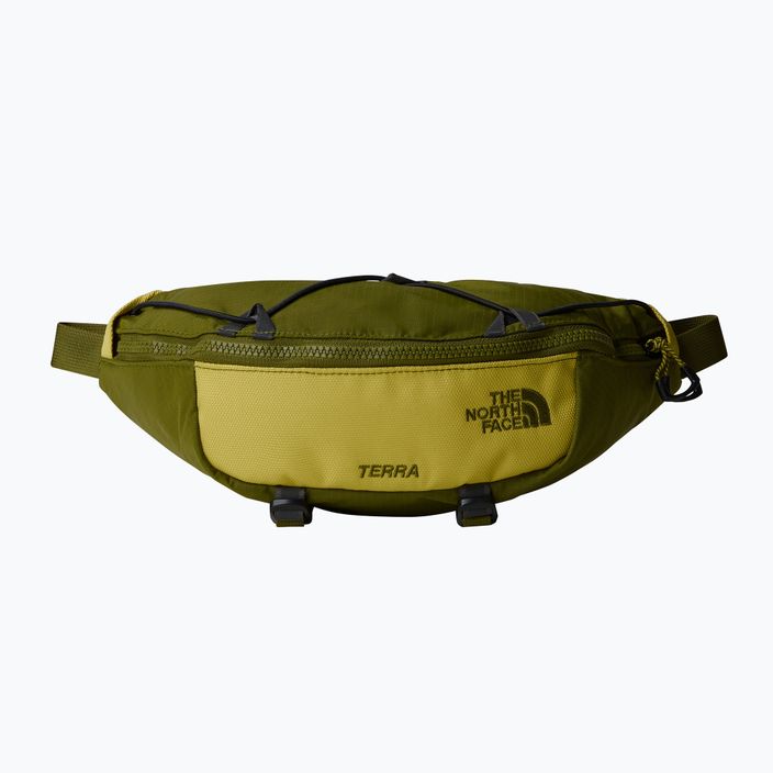 The North Face Terra Lumbar 3 l erdei olajzöld/sárga silt vesetáska