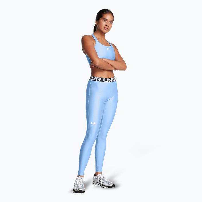 Under Armour HeatGear női leggings horizont kék/fehér 2