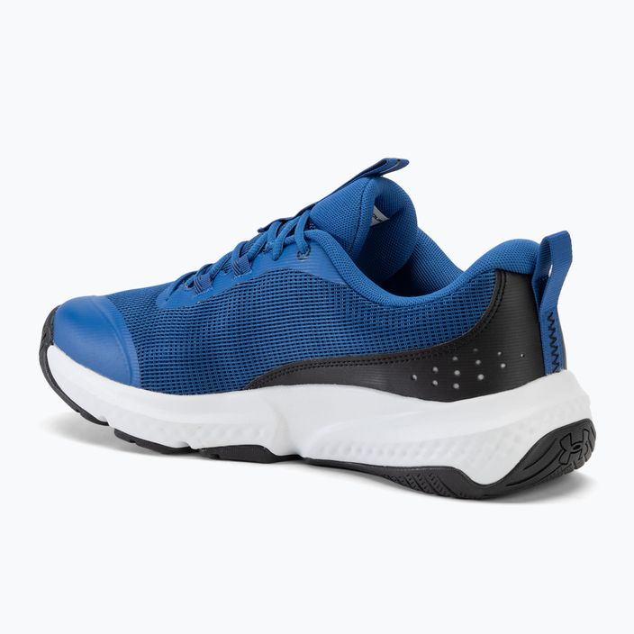 Under Armour Dynamic Select tech kék/fekete/fehér férfi edzőcipő 3