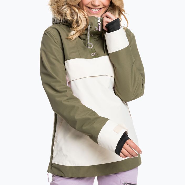 Női snowboard kabát ROXY Shelter 2021 green 2