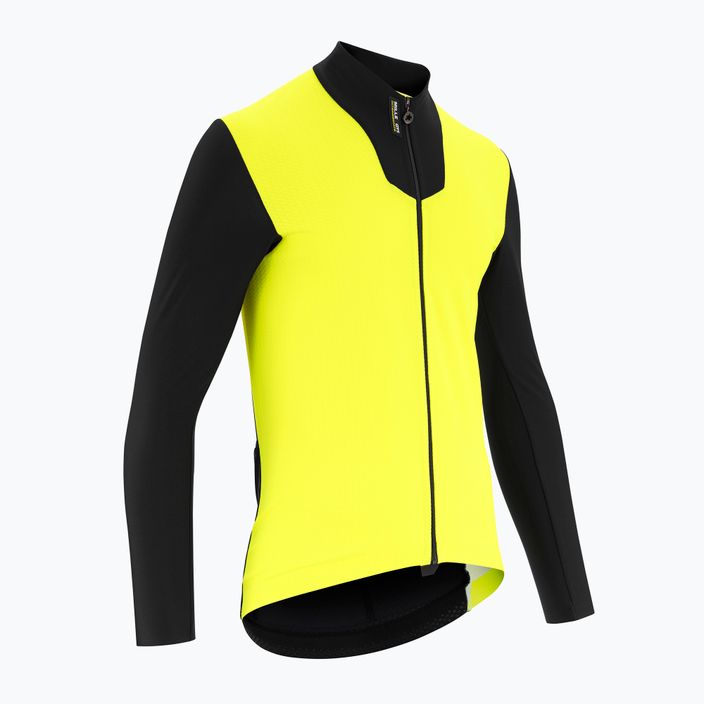 ASSOS Mille GTS C2 Tavaszi Ősz sárga és fekete férfi kerékpáros kabát 2