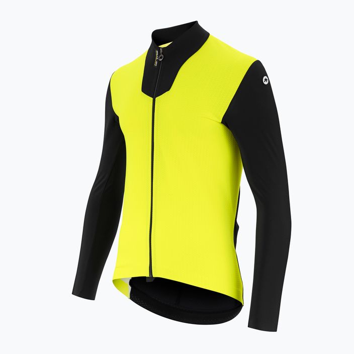 ASSOS Mille GTS C2 Tavaszi Ősz sárga és fekete férfi kerékpáros kabát 3