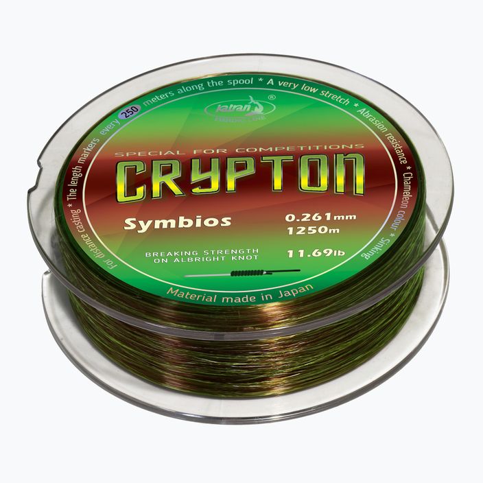 Katran Crypton Symbios pontyhorgász zsinór zöld-barna