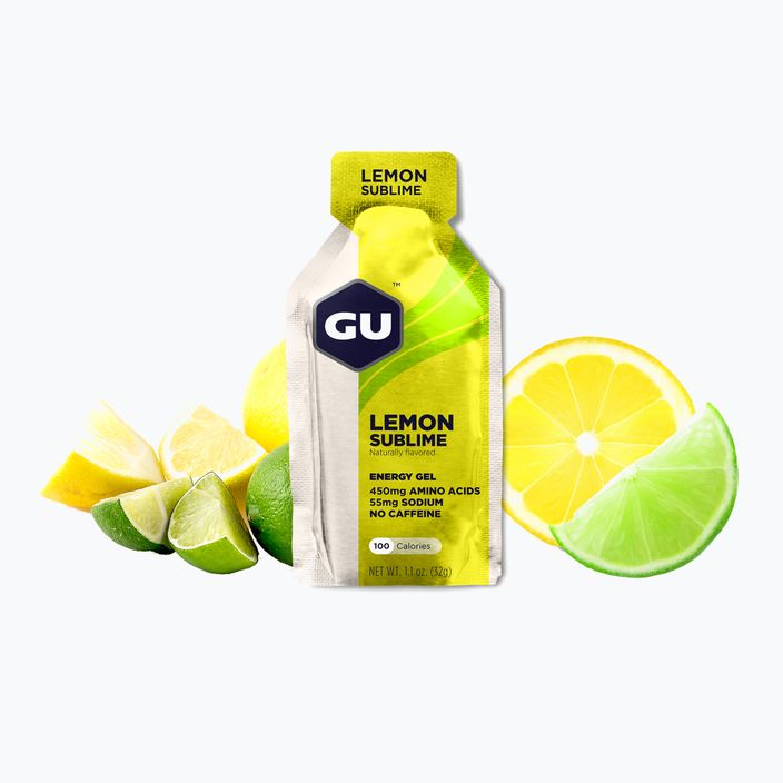 Energia gél  GU Energy Gel 32 g lemon sublime 2