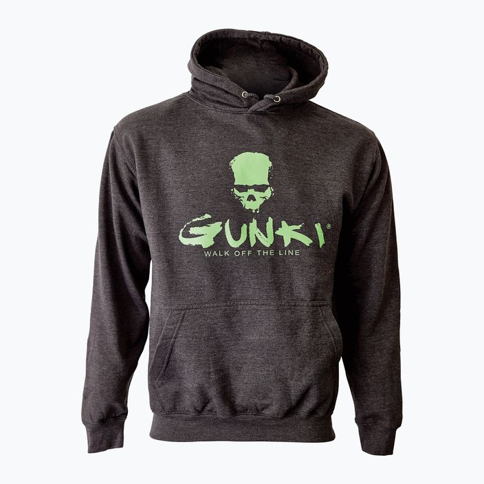 Horgász pulóver Gunki Darksmoke szürke 48713