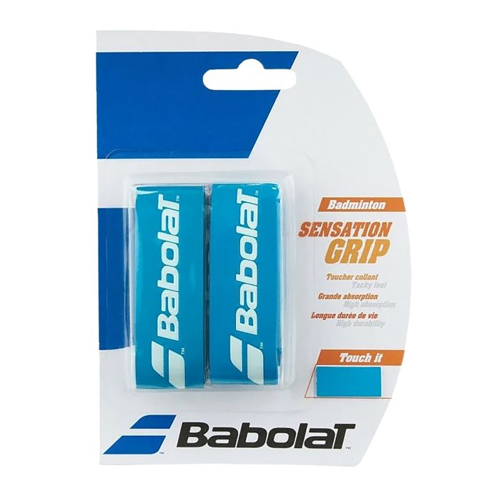 Babolat Grip Sensation tollaslabda ütő csomagolások 2 db kék. 2