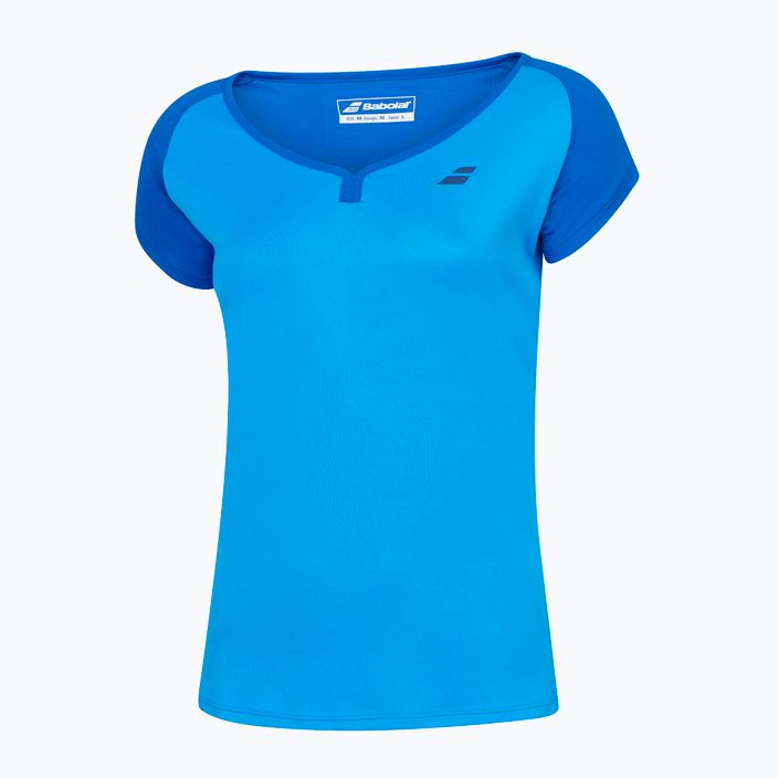 Női tenisz póló BABOLAT Play sapka ujjú kék 3WP1011 2