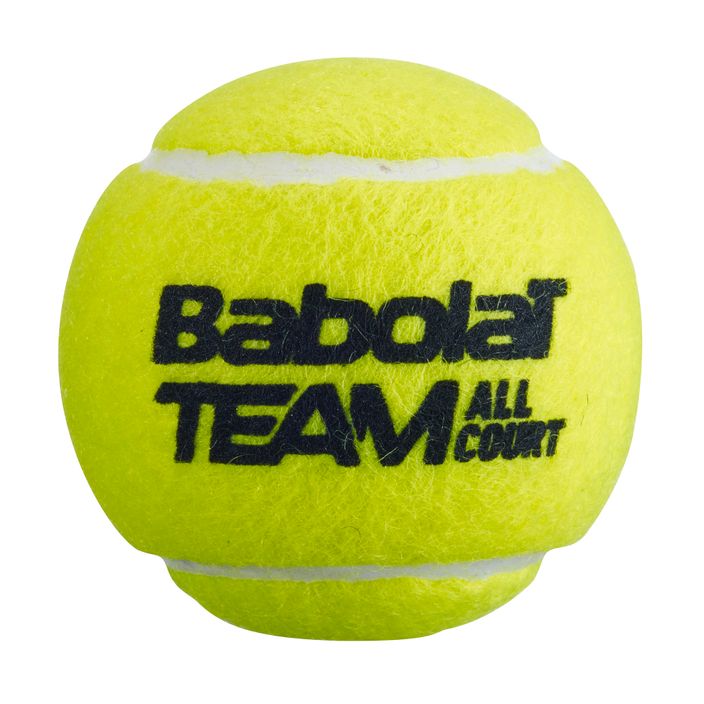 Teniszlabda készlet 4 db. BABOLAT Team All Court 4 sárga 502081 3