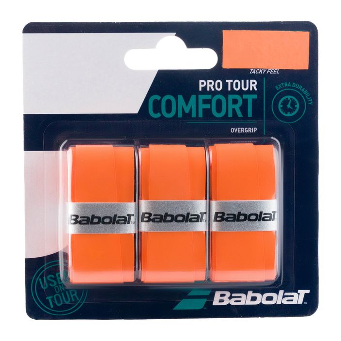 BABOLAT Pro Tour X3 teniszütő tekercsek narancssárga 653037 2