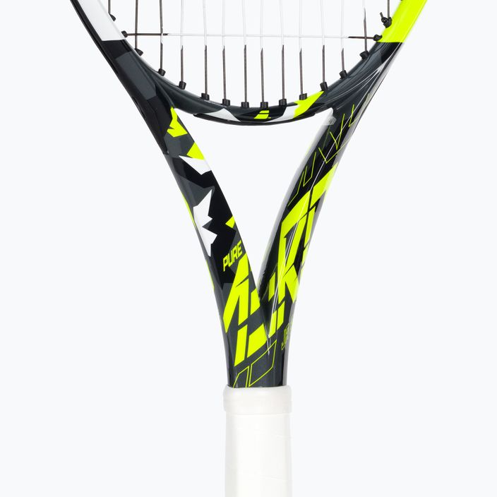 Babolat Pure Aero Junior 26 gyermek teniszütő szürke-sárga 140465 5