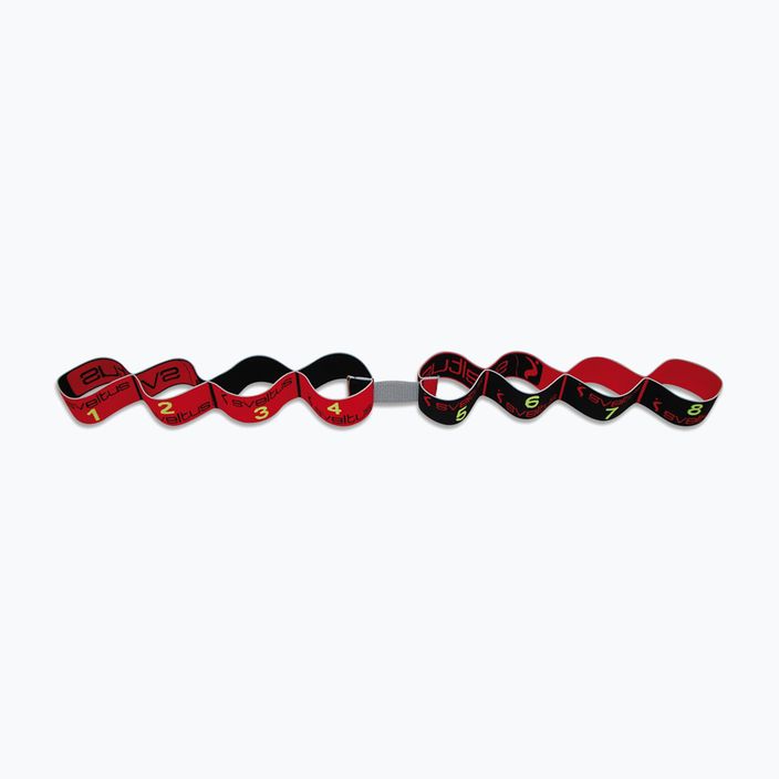 Gyakorlat rugalmas Sveltus Elastiband 3 erősítés ömlesztett piros-fekete 0100 5
