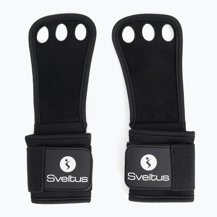Sveltus Premium Hole Hand Grip erő- és crossfit edzéshez fekete 5656 3